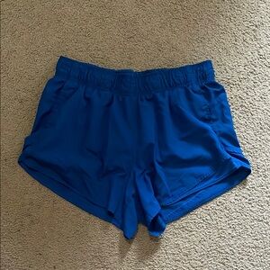 Athletic Works Blue Performance Athletic Shorts